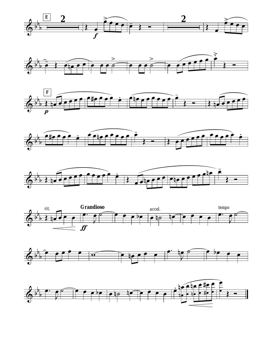 Rolling Thunder Brass Ensemble scores gallery preview page 4