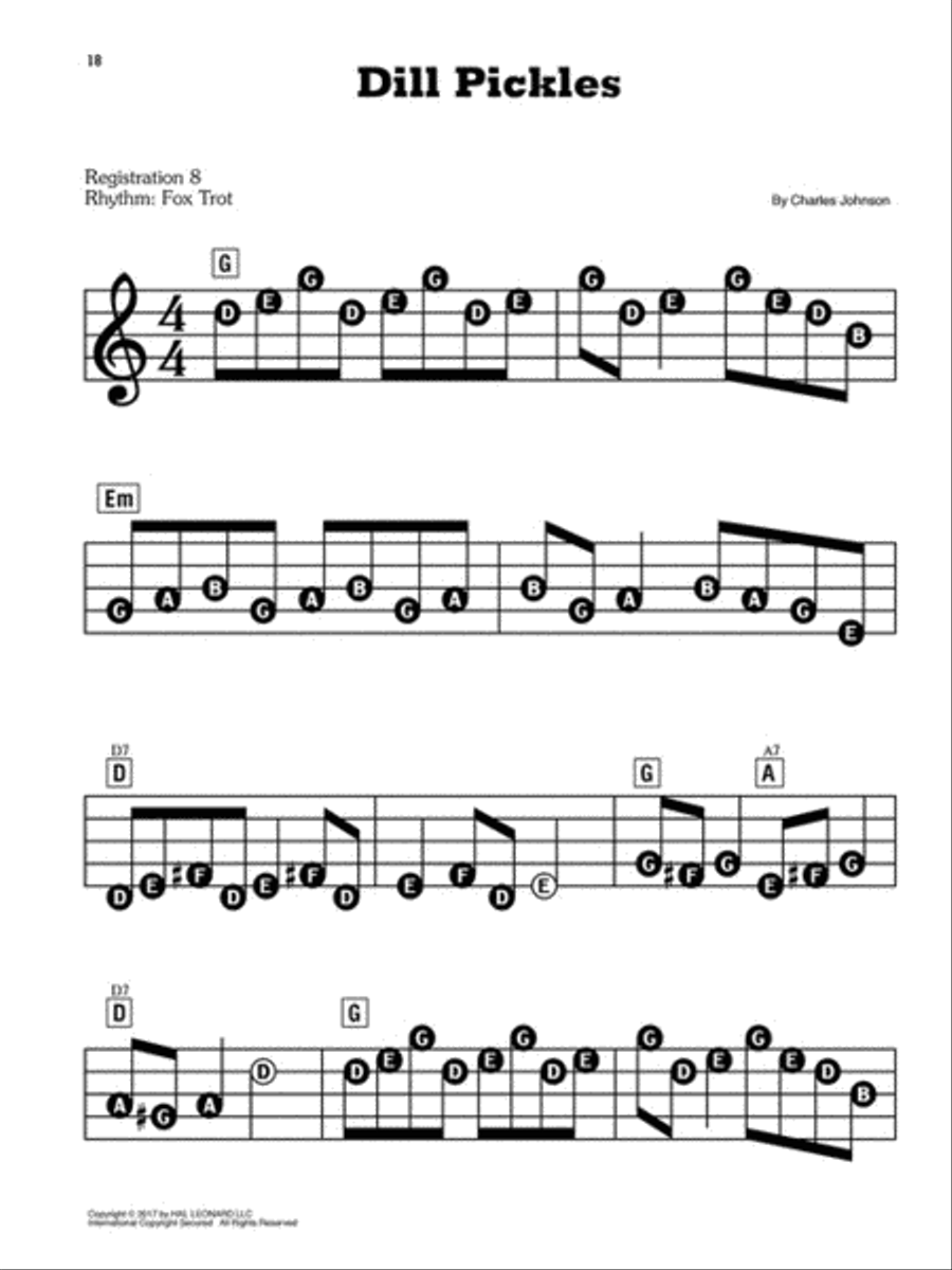 Ragtime Classics Electronic Keyboard scores gallery preview page 4