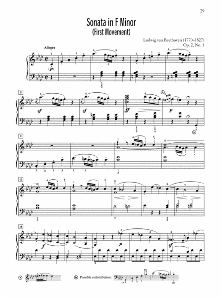 Audition Repertoire for the Advancing Pianist, Book 2 Piano Method scores gallery preview page 4