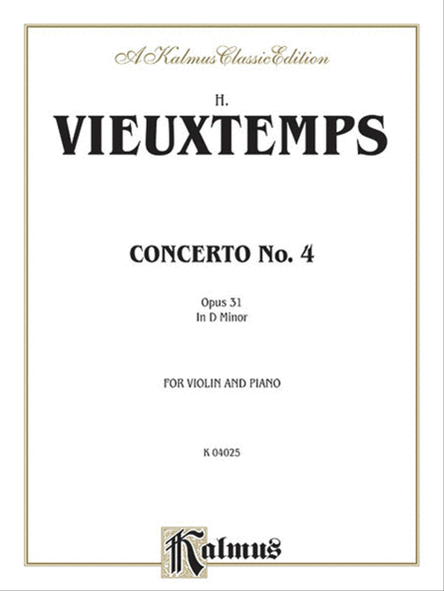 Violin Concerto No. 4, Op. 31 Small Ensemble scores gallery preview page 1