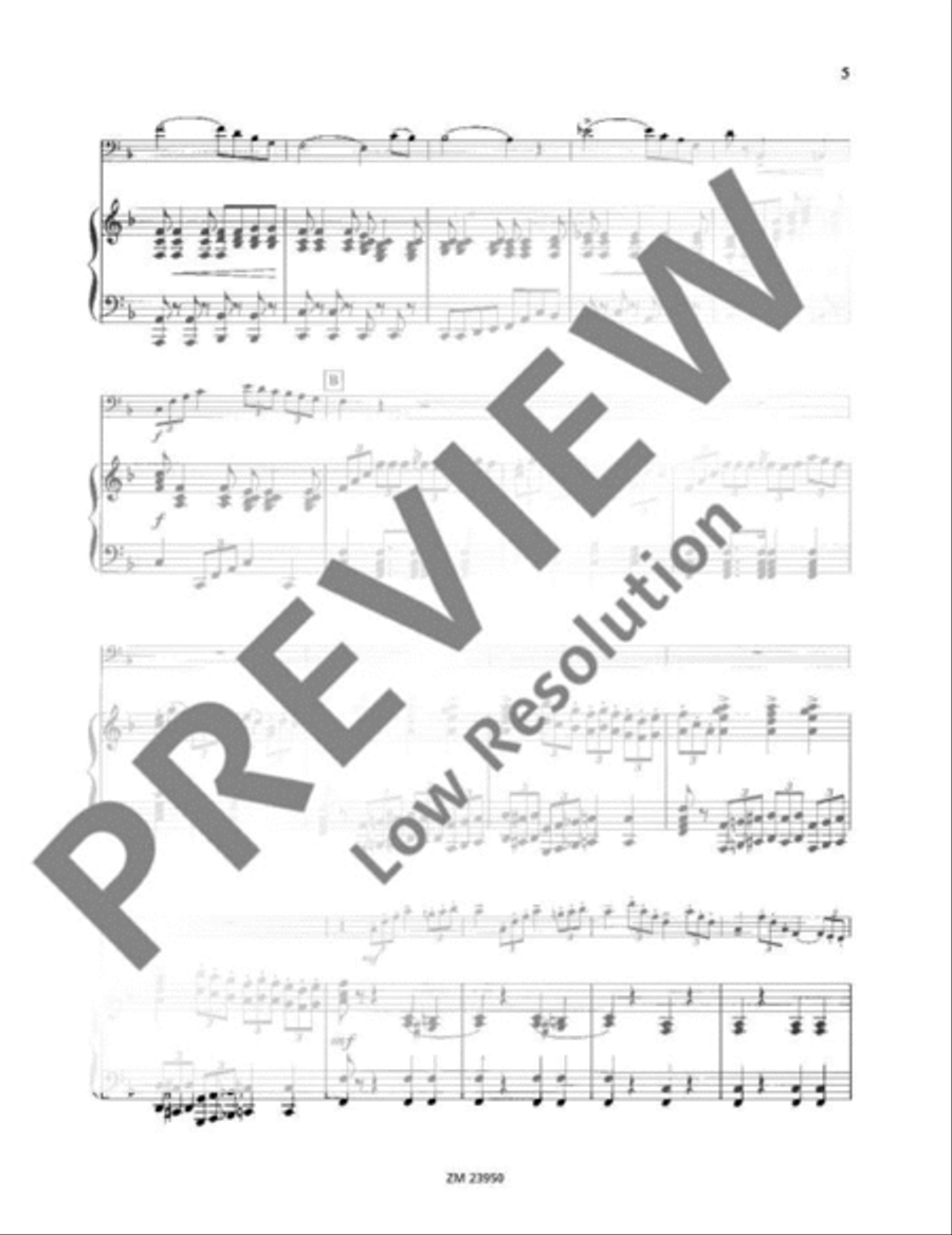 Concerto Bass Trombone scores gallery preview page 6