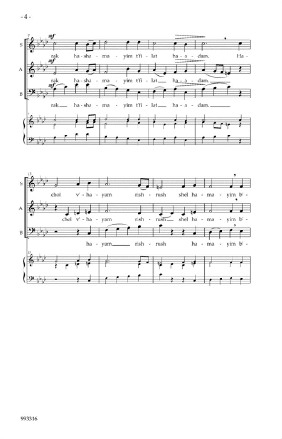 Eili Eili Eili Eili 3-Part scores gallery preview page 2