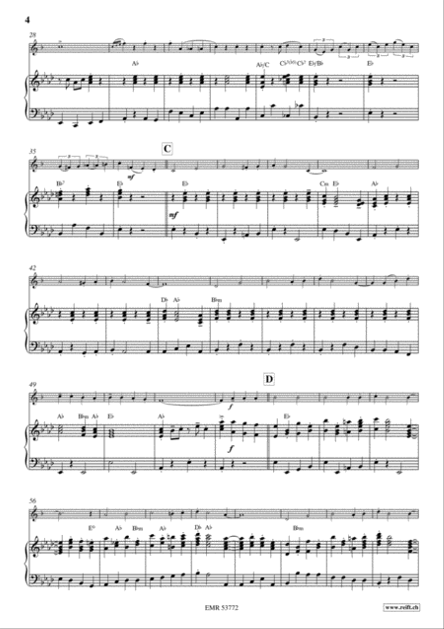 Hessen March Piano Accompaniment scores gallery preview page 5