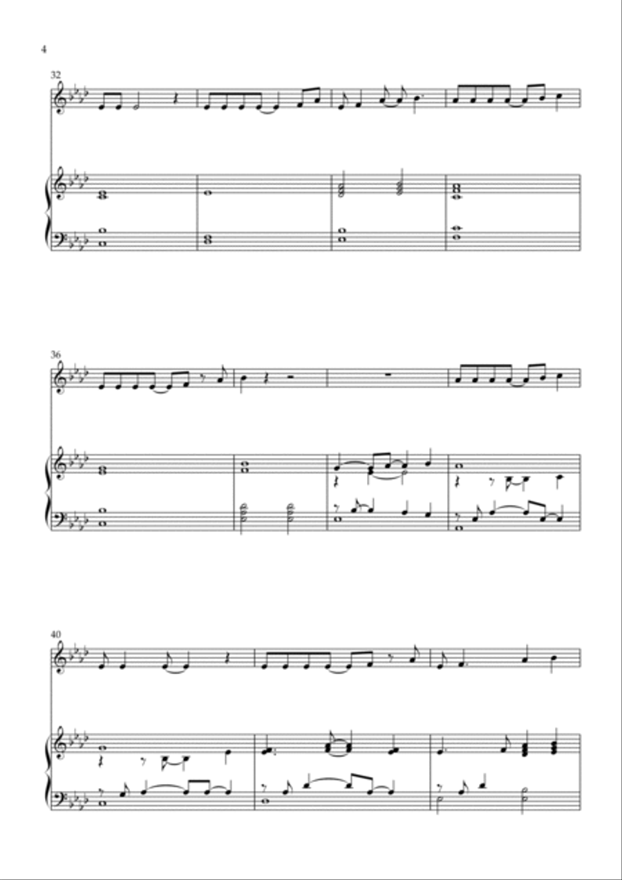 Part Of Your World (reprise) Piano scores gallery preview page 4