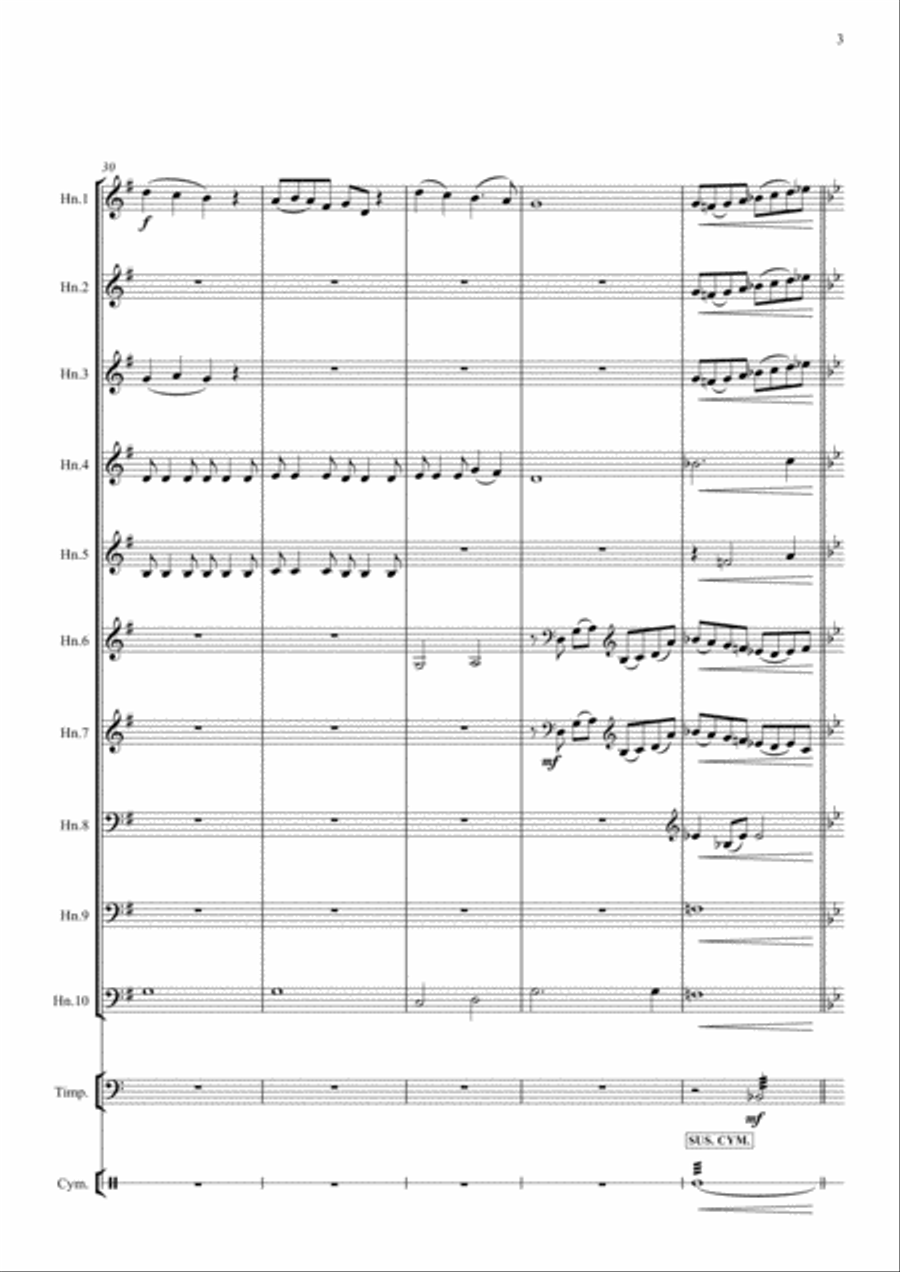 I See The Light Large Ensemble scores gallery preview page 4