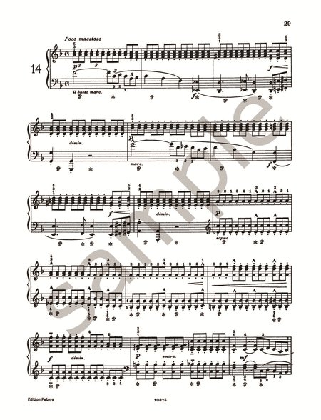 25 Melodious Studies Op. 45 for Piano