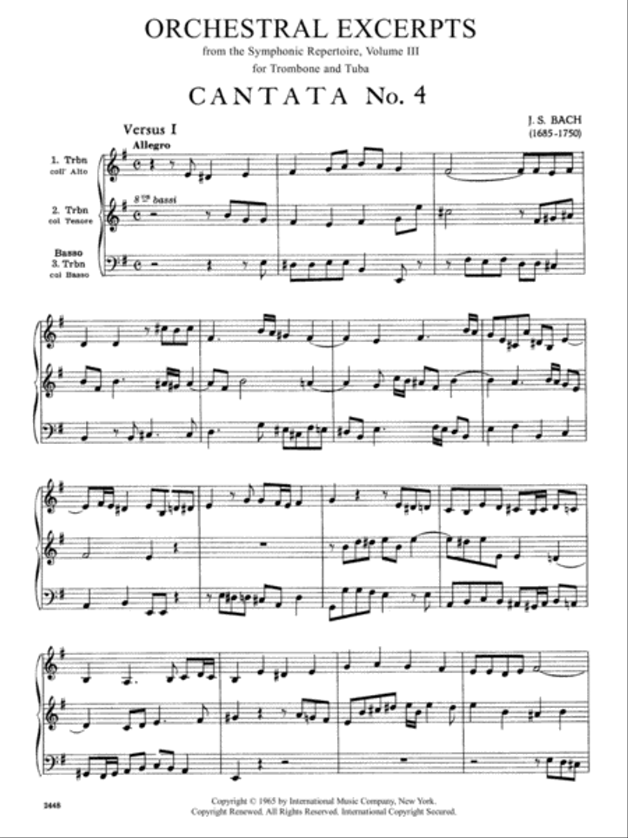 Orchestral Excerpts