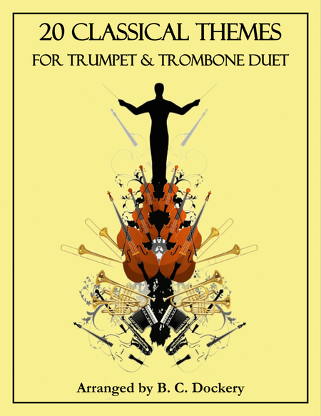 20 Classical Themes for Trumpet and Trombone Duet image number null