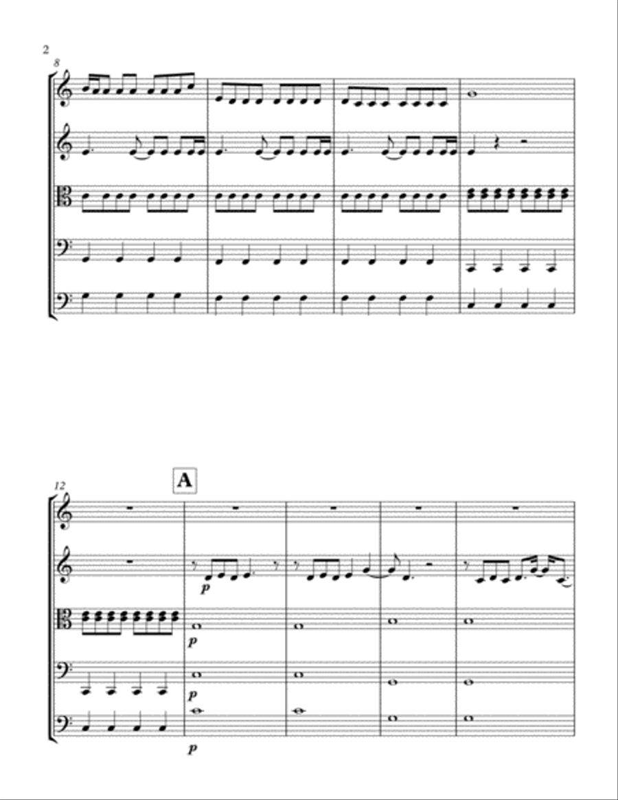 Yellow String Orchestra scores gallery preview page 3