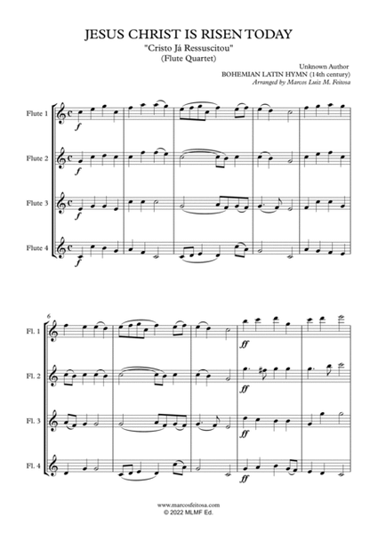 Christmas Song Collection (for Flute Quartet) - BOOK THREE image number null
