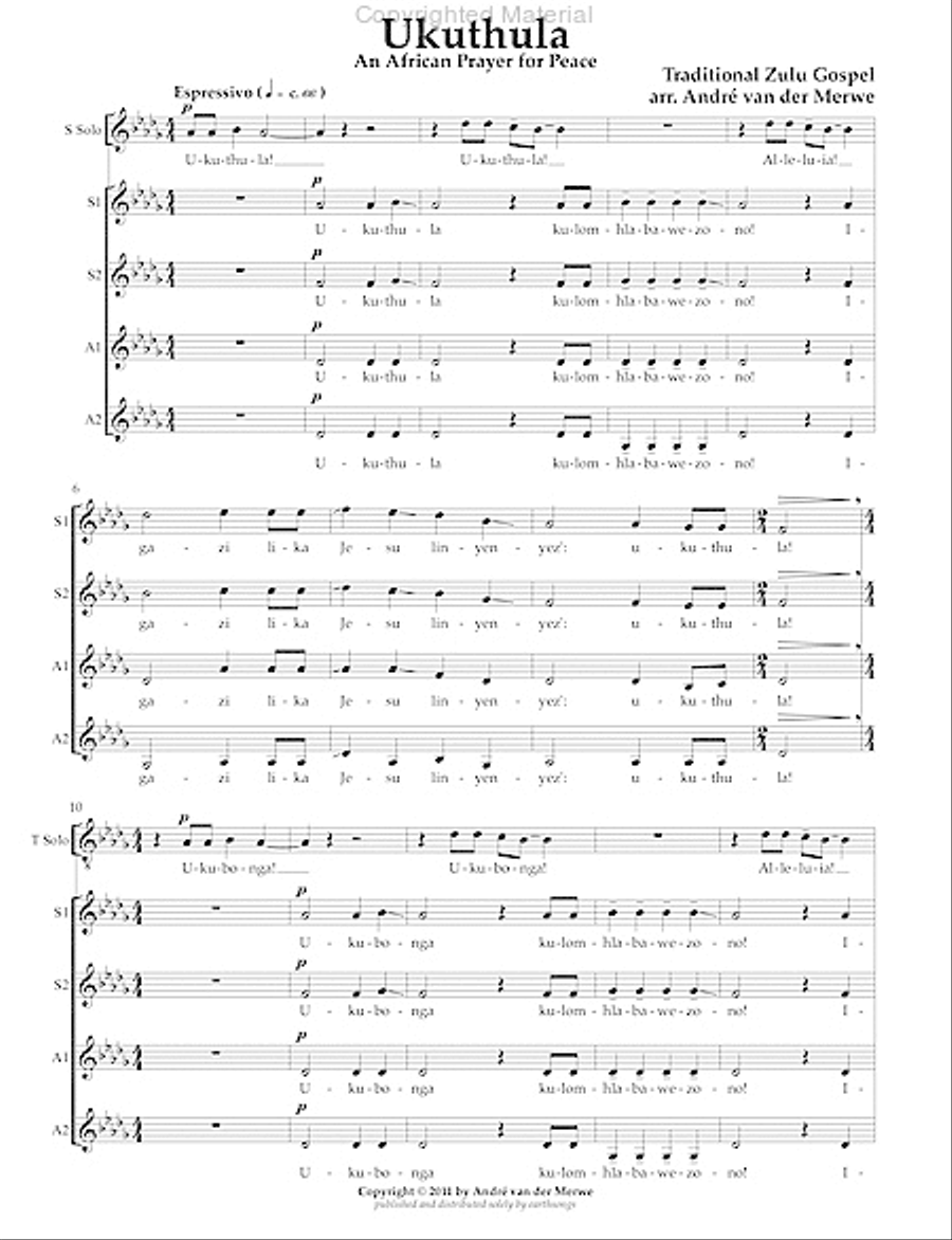 ukuthula SSAA scores gallery preview page 2