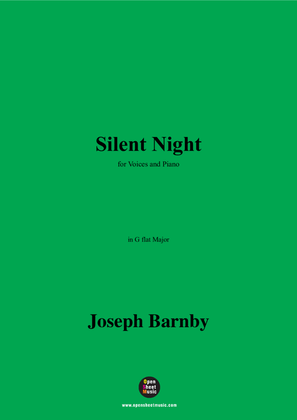 Barnby-Silent Night,in G flat Major