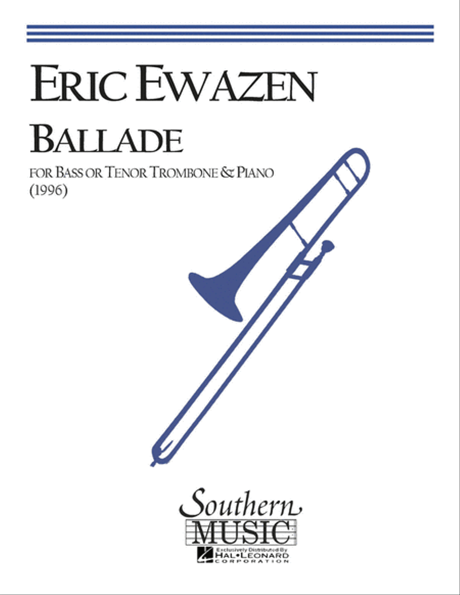 Ballade Bass Trombone scores gallery preview page 1