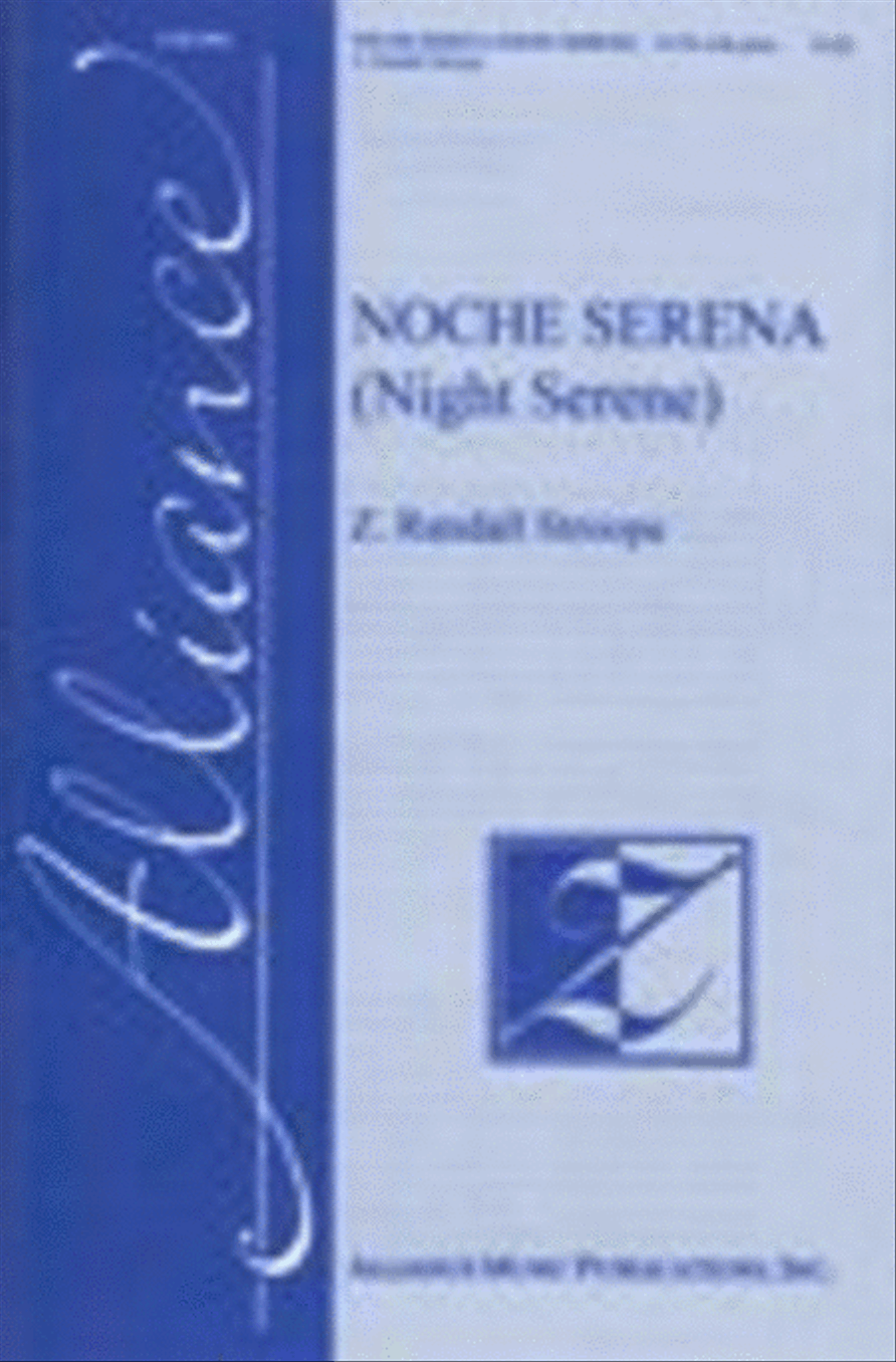 Noche Serena 4-Part scores gallery preview page 1