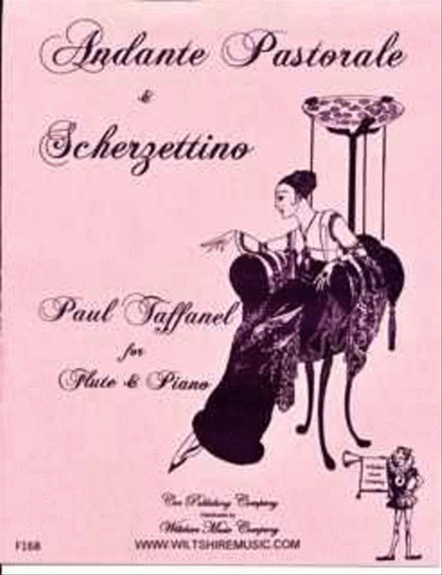 Andante Pastorale & Scherzettino Flute Solo scores gallery preview page 1