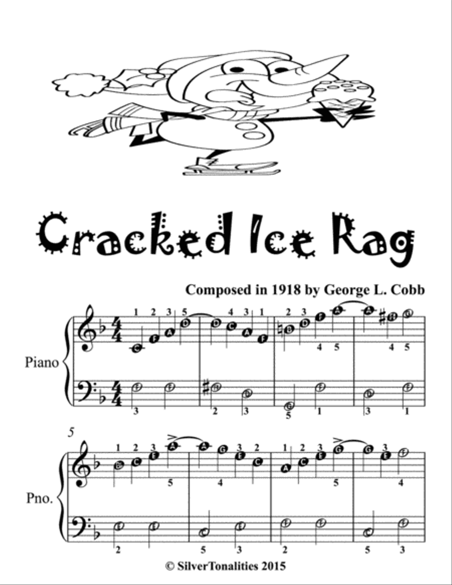 Bumble Boogie Ragtime for Easiest Piano Booklet D Easy Piano scores gallery preview page 6