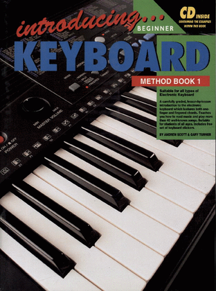 Book cover for Progressive Introducing Keyboard Book 1 (Book/CD)