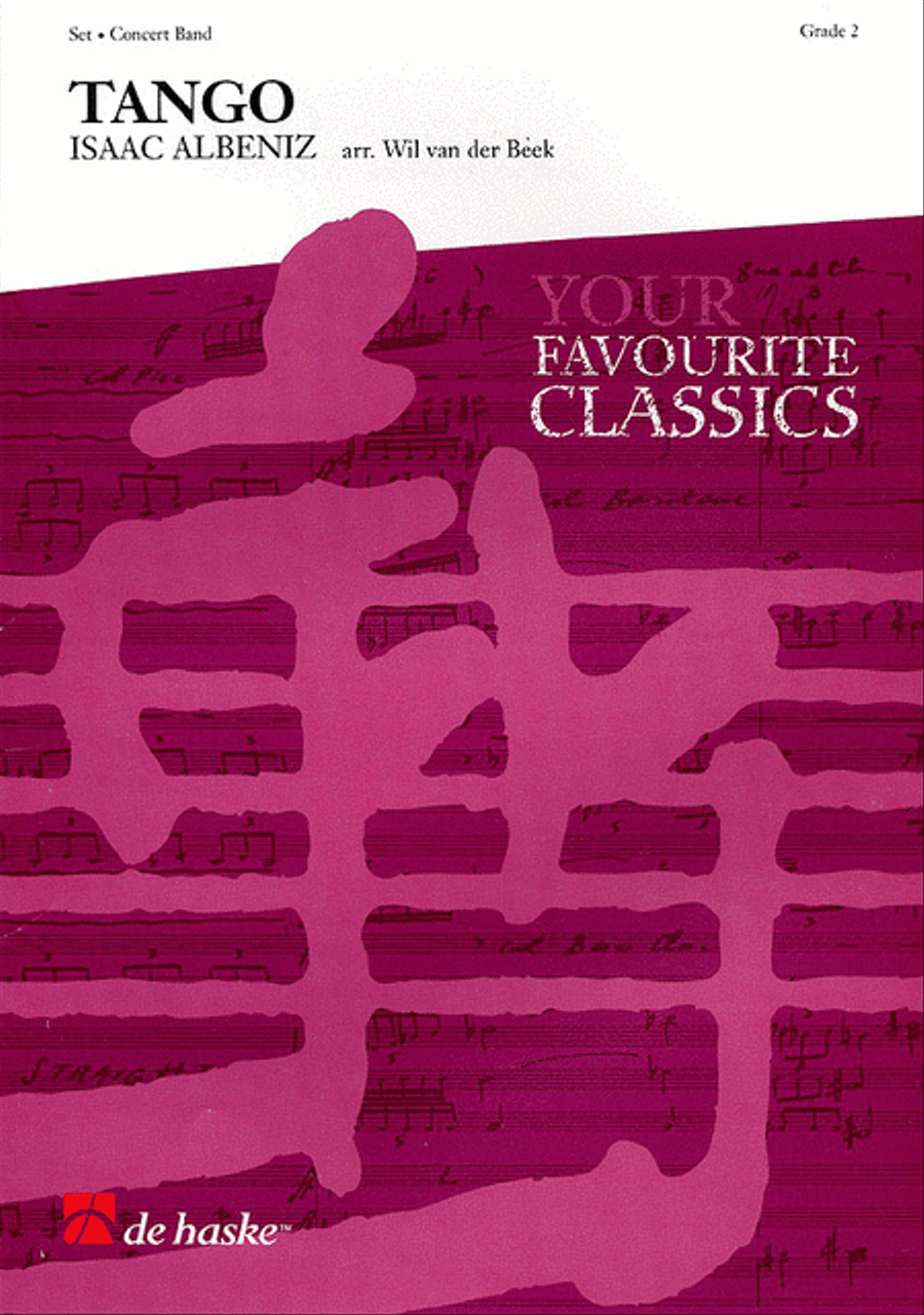 Tango For Alto Saxophone And Band Sc/pt Grade 3