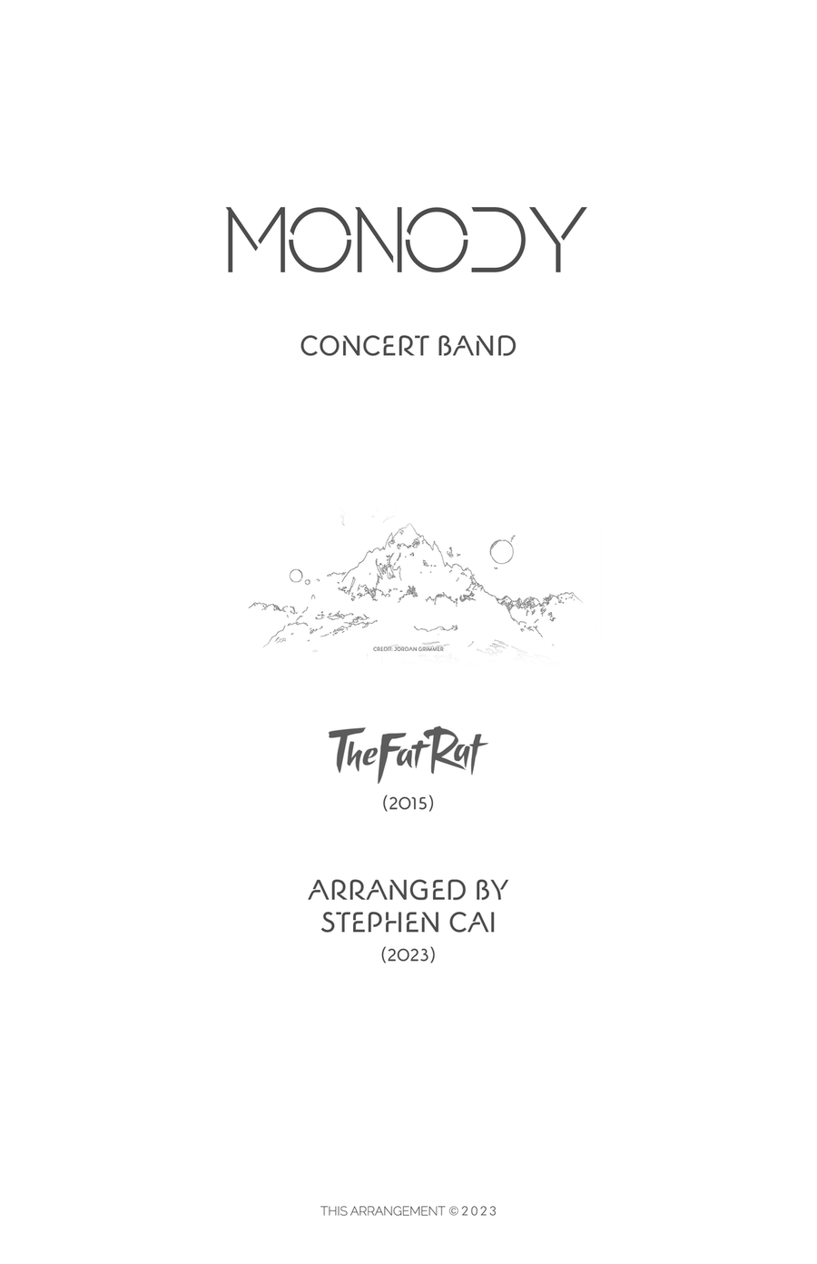 Monody Concert Band scores gallery preview page 3
