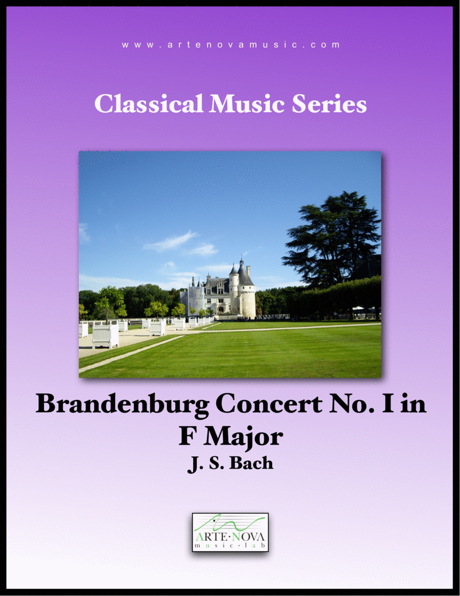 Brandenburg Concerto No 1 in F Major, BWV 1046 Chamber Orchestra scores gallery preview page 1