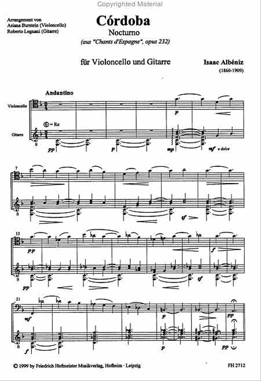 Cordoba Cello scores gallery preview page 2