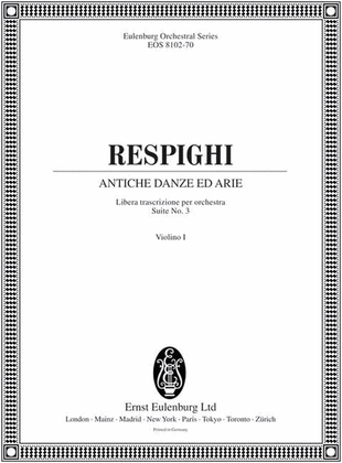 Book cover for Antiche Danze ed Arie