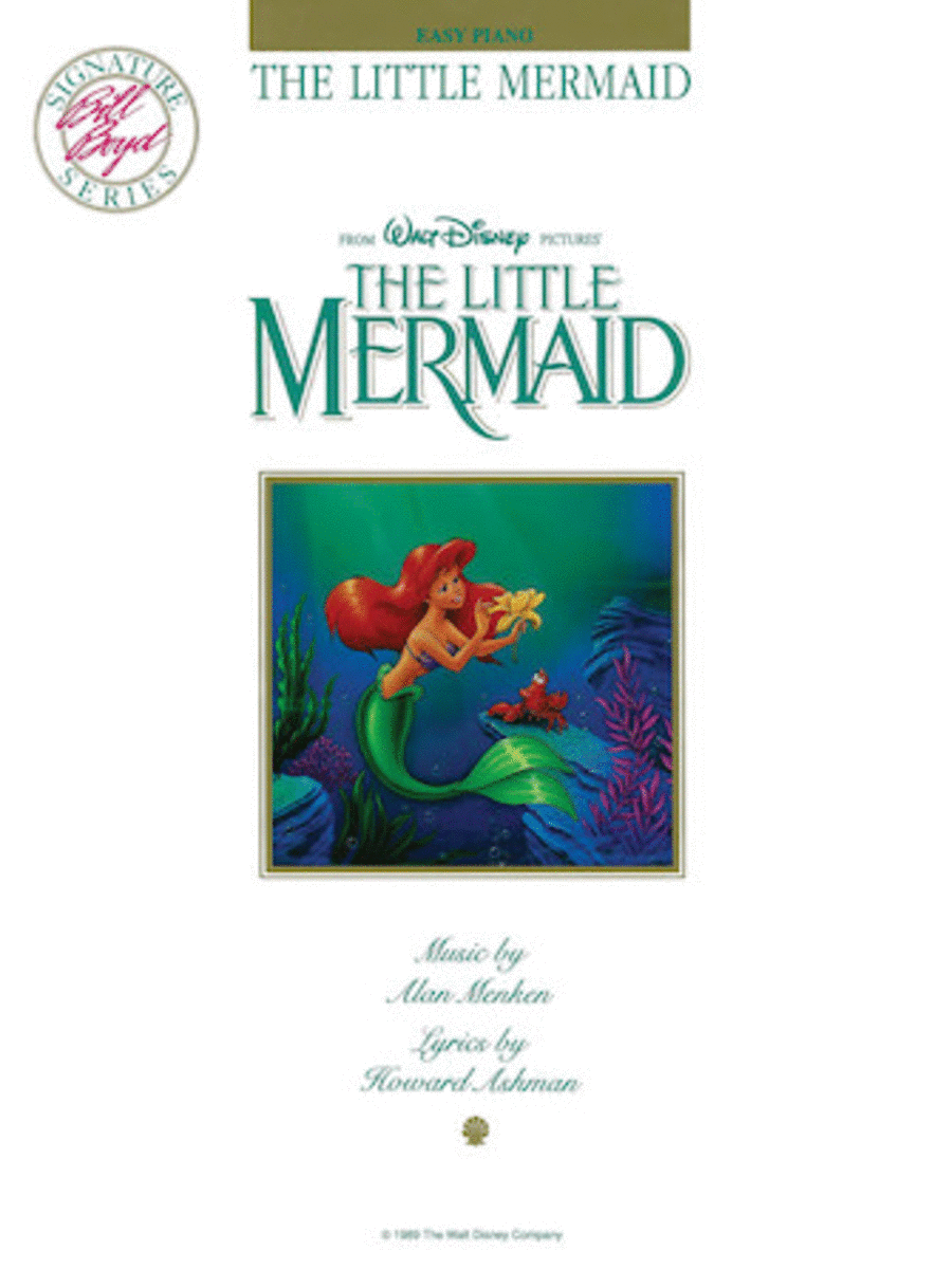 The Little Mermaid Easy Piano scores gallery preview page 1