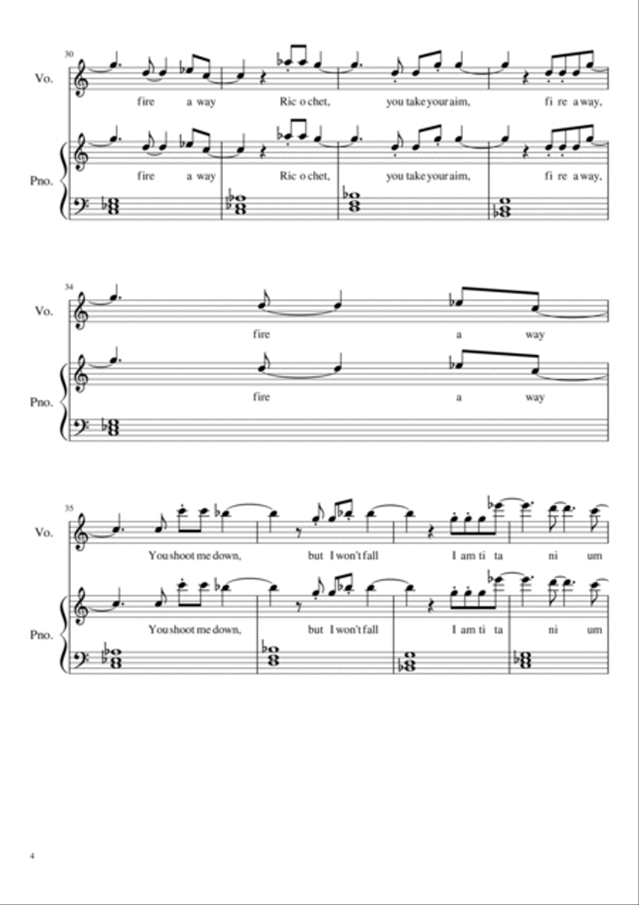 Titanium Titanium Voice scores gallery preview page 4