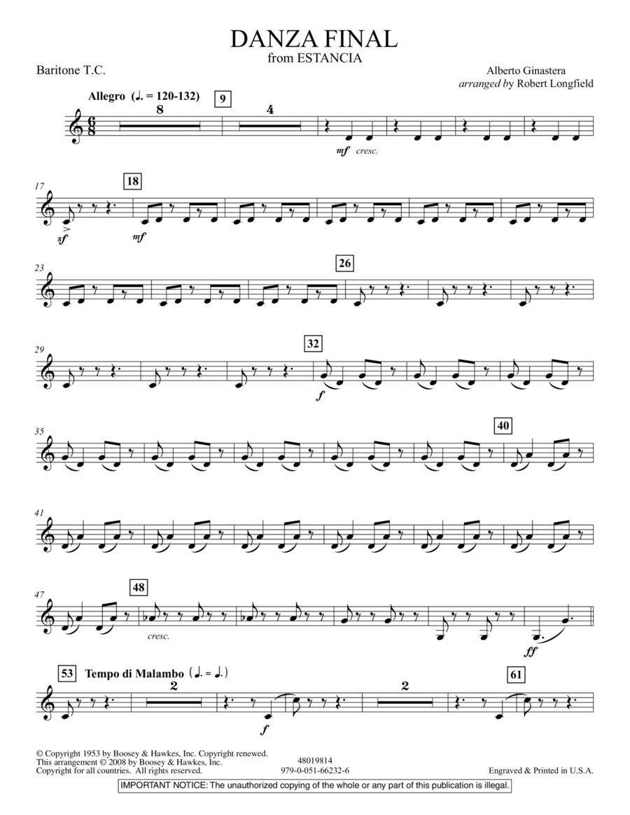 Danza Final (from 