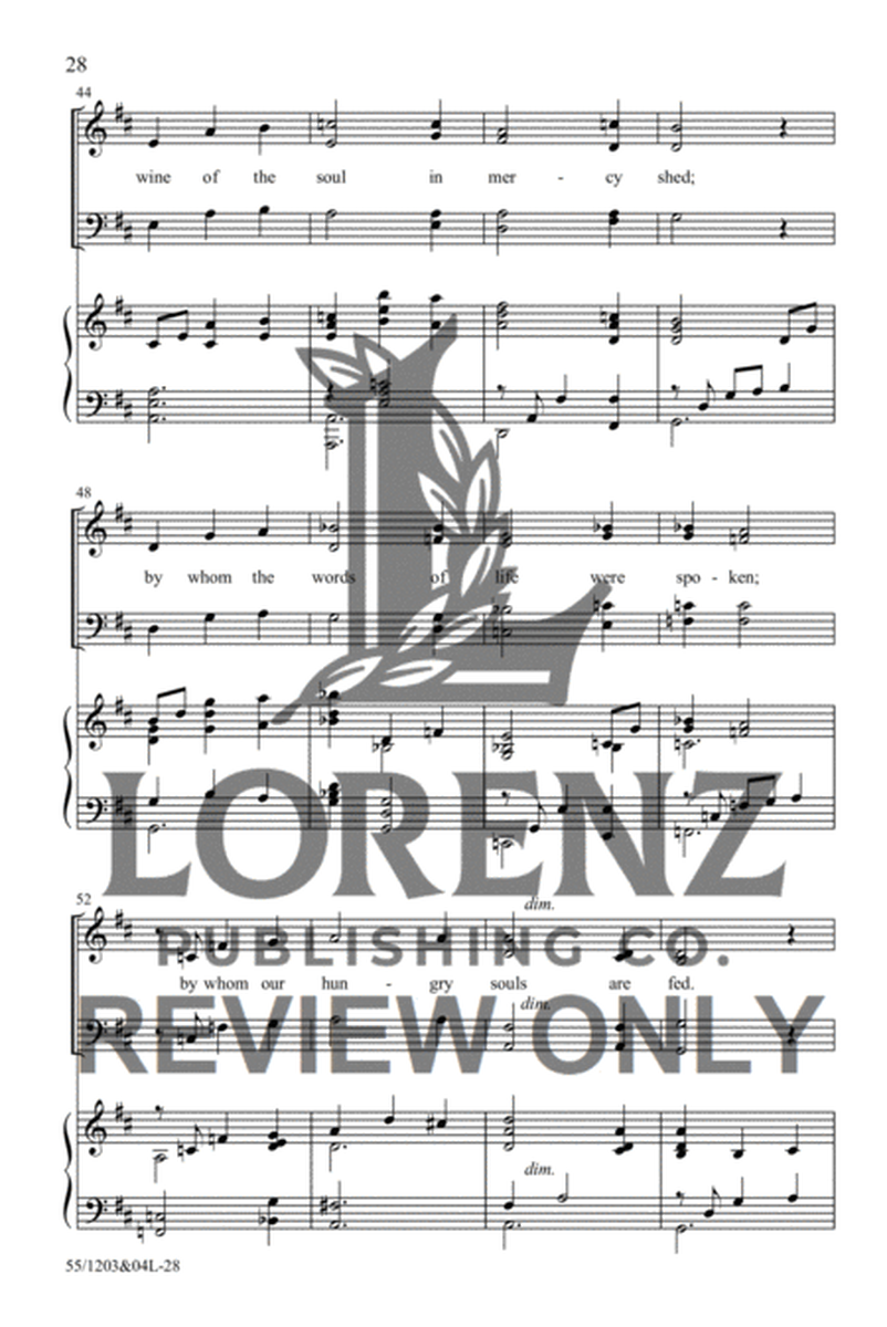 Worthy Is the Lamb! - SATB with Performance CD image number null