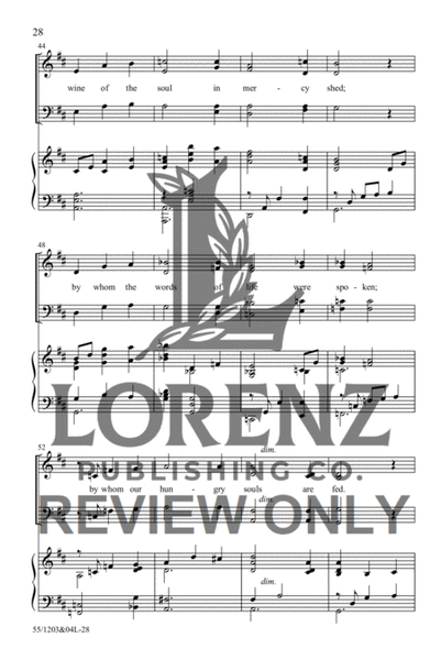 Worthy Is the Lamb! - SATB with Performance CD image number null