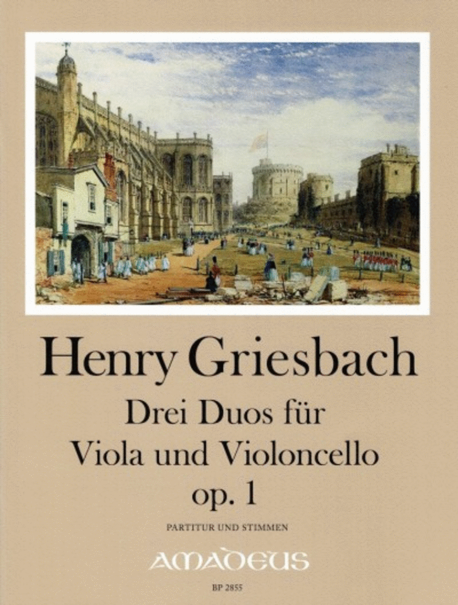 Drei Duos Op. 1 Drei Duos Op. 1 Cello scores gallery preview page 1