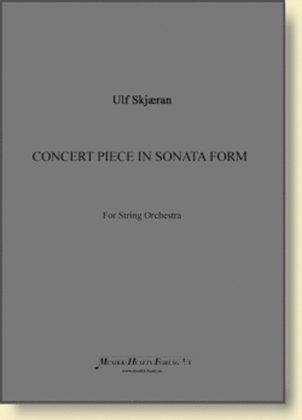 Book cover for Concert Piece in Sonata Form