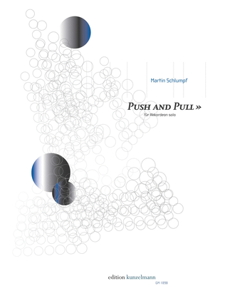 Book cover for Push and Pull, for accordion solo (2013)