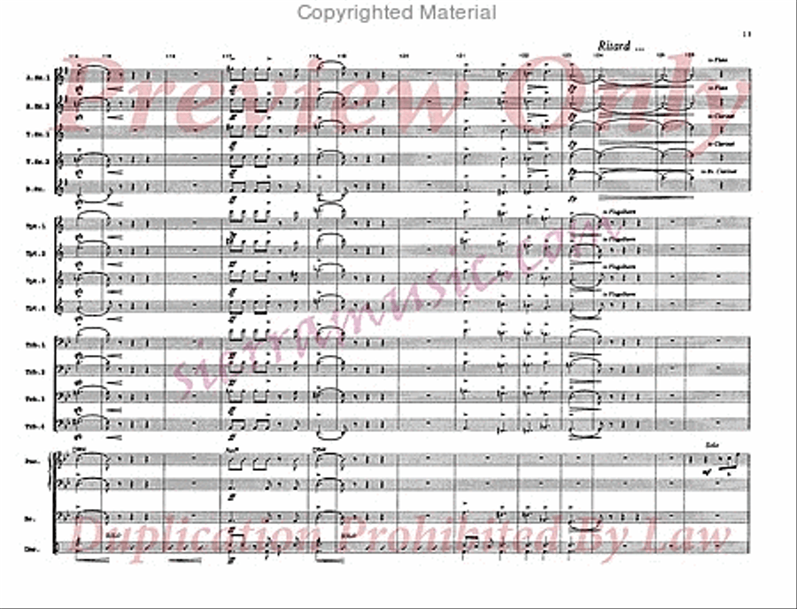 Dorian Blue Big Band scores gallery preview page 14