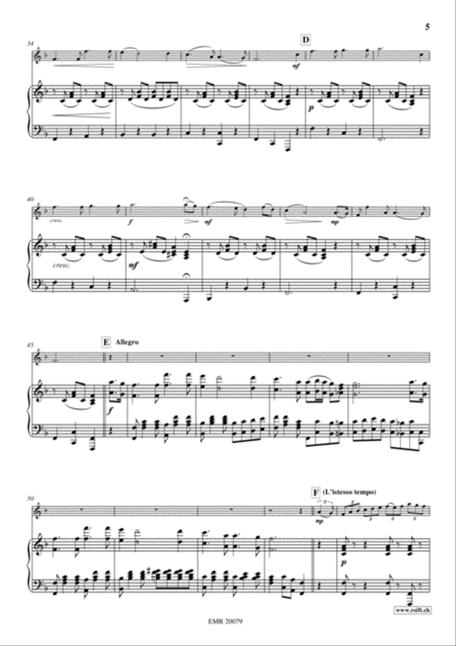Annie Laurie Violin Solo scores gallery preview page 5
