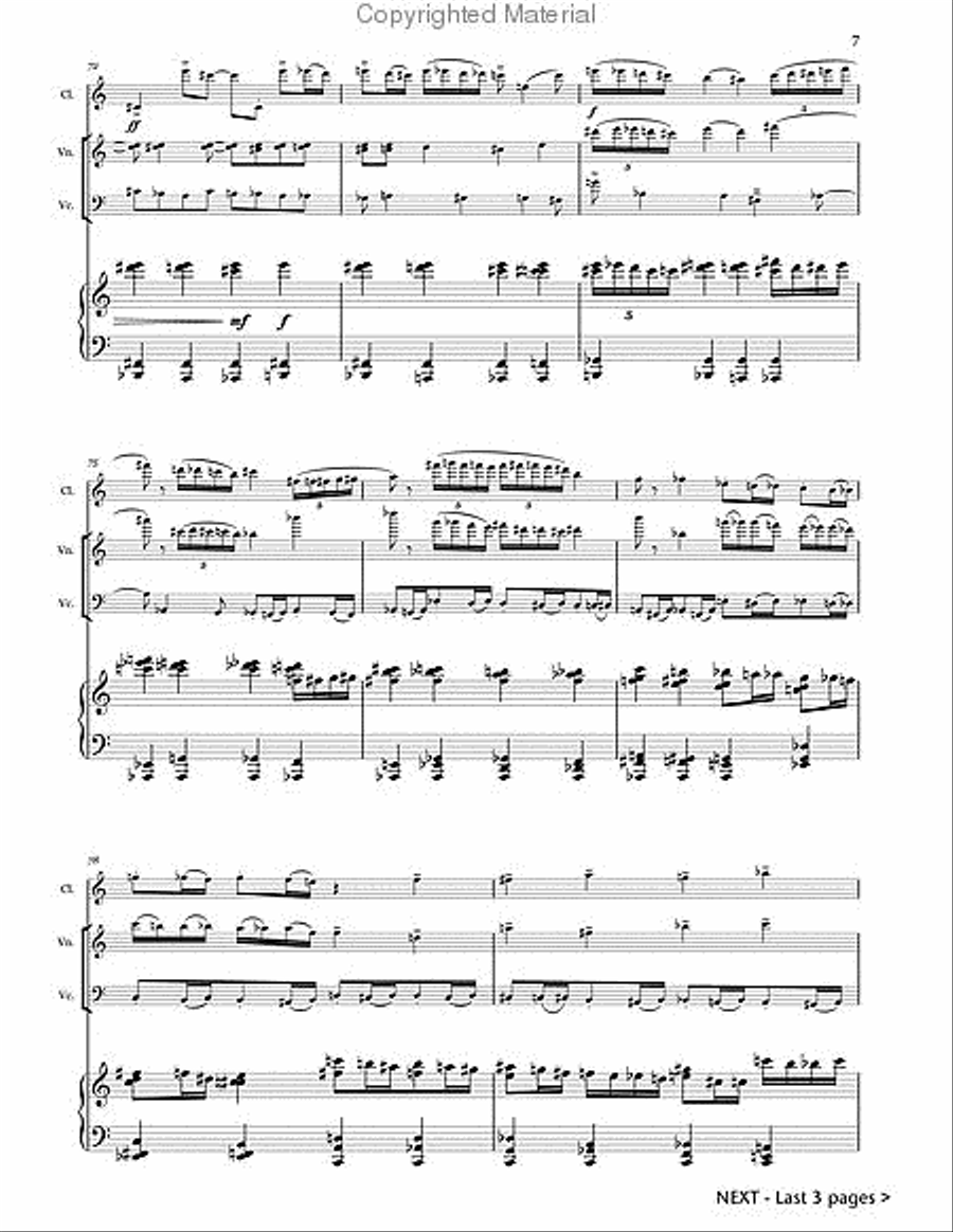 Buzz Buzz Chamber Music scores gallery preview page 10