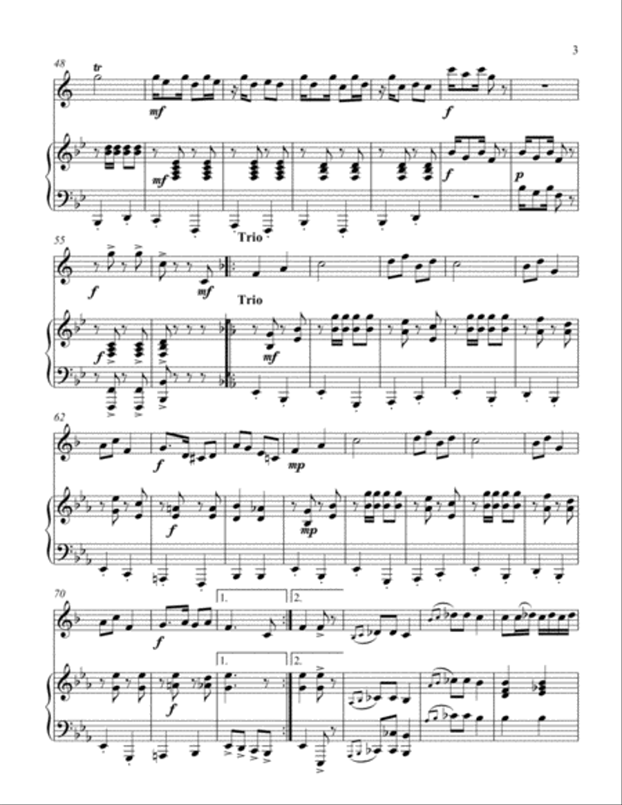 Blackville Society Clarinet Solo scores gallery preview page 3
