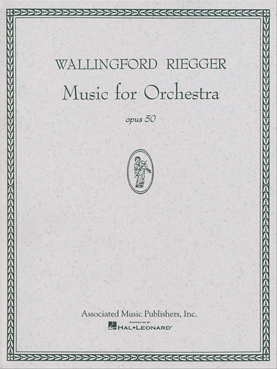 Music for Orchestra, Op. 50 Orchestra scores gallery preview page 1