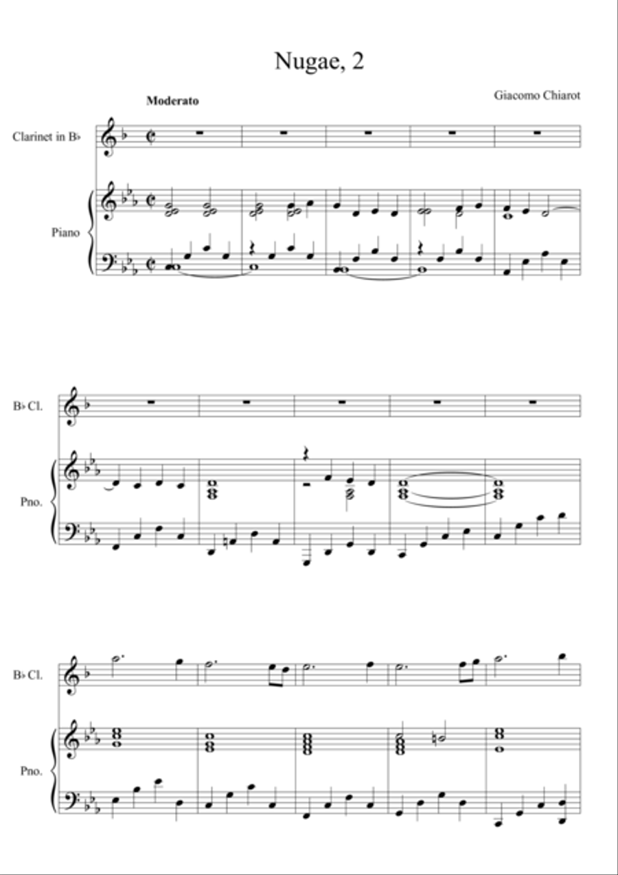 Nugae, 2 Woodwind Duet scores gallery preview page 1
