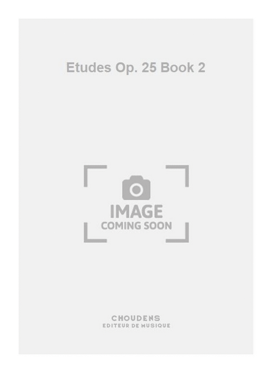Etudes Op. 25 Book 2 Piano Method scores gallery preview page 1
