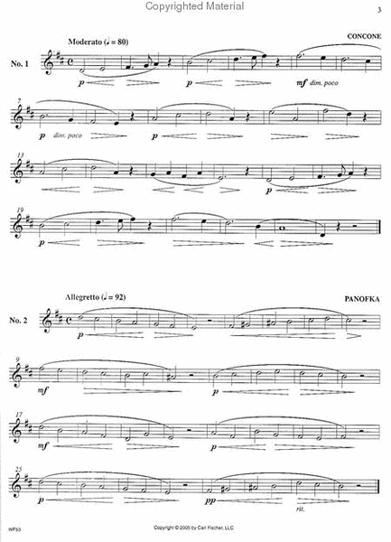 Studies In Lyricism for Clarinet In Bb