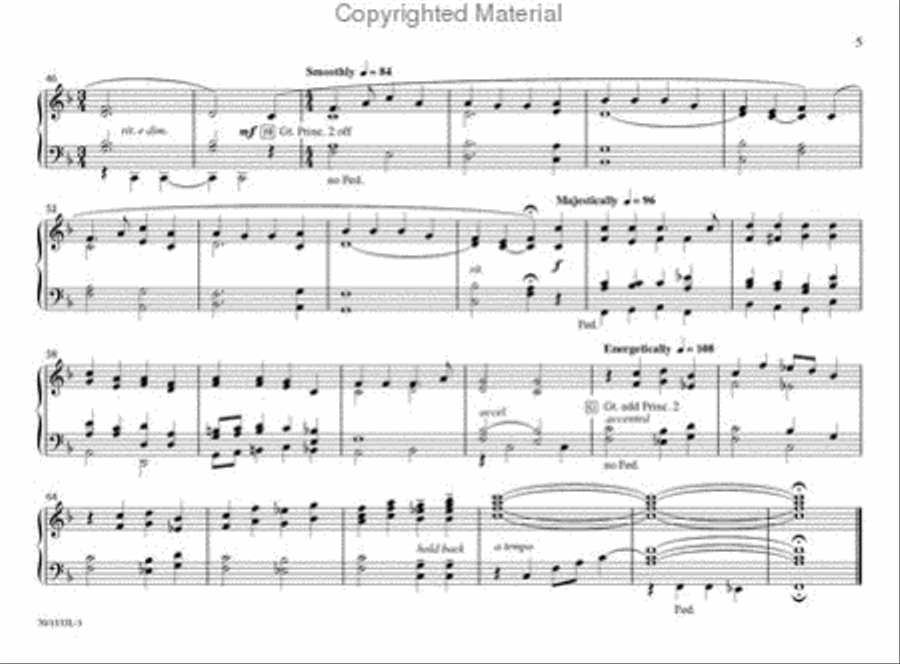 Best-ever Gospel for Organ Organ Solo scores gallery preview page 4