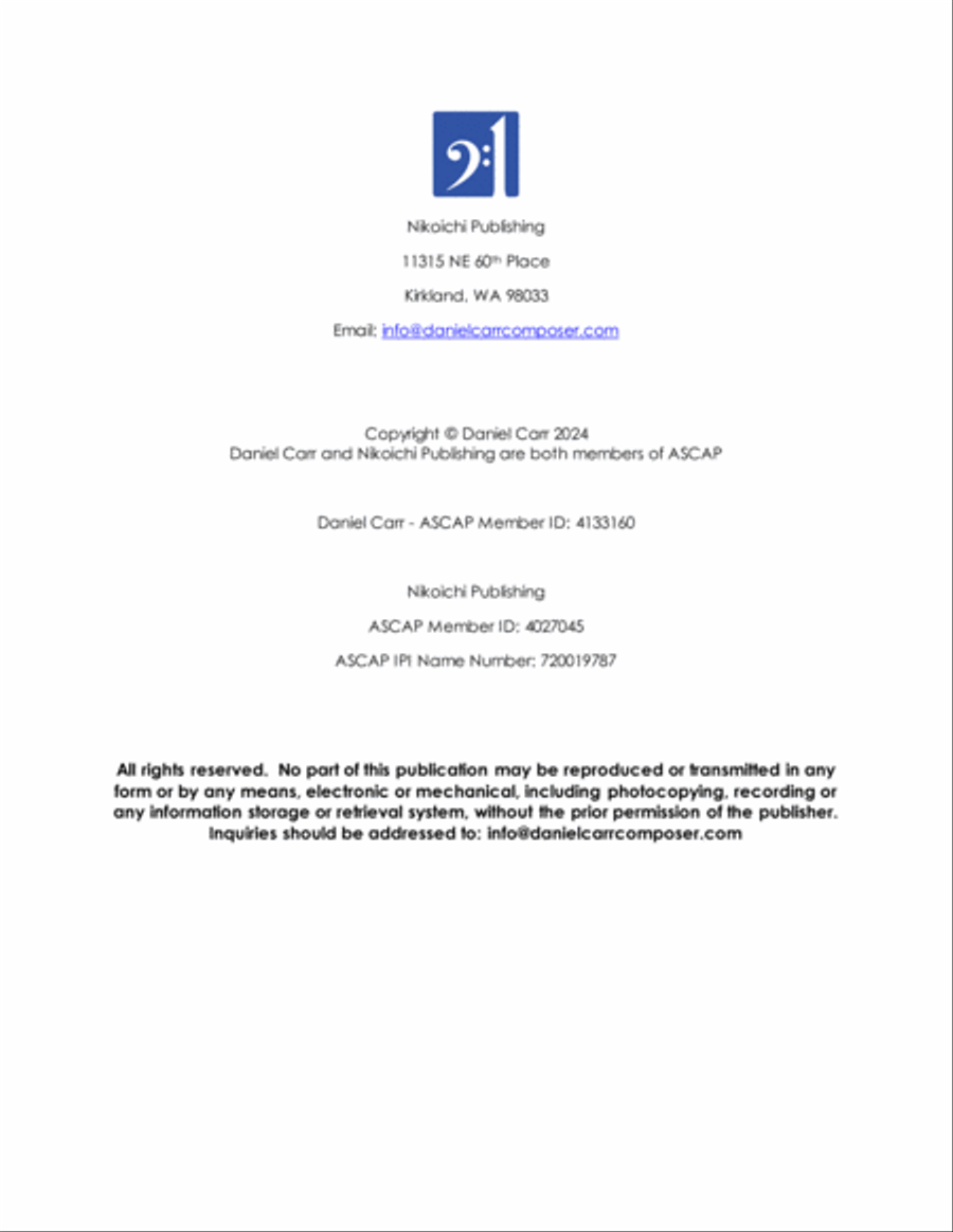 Three Preludes for Solo Piano - Opus 20 Piano Solo scores gallery preview page 2