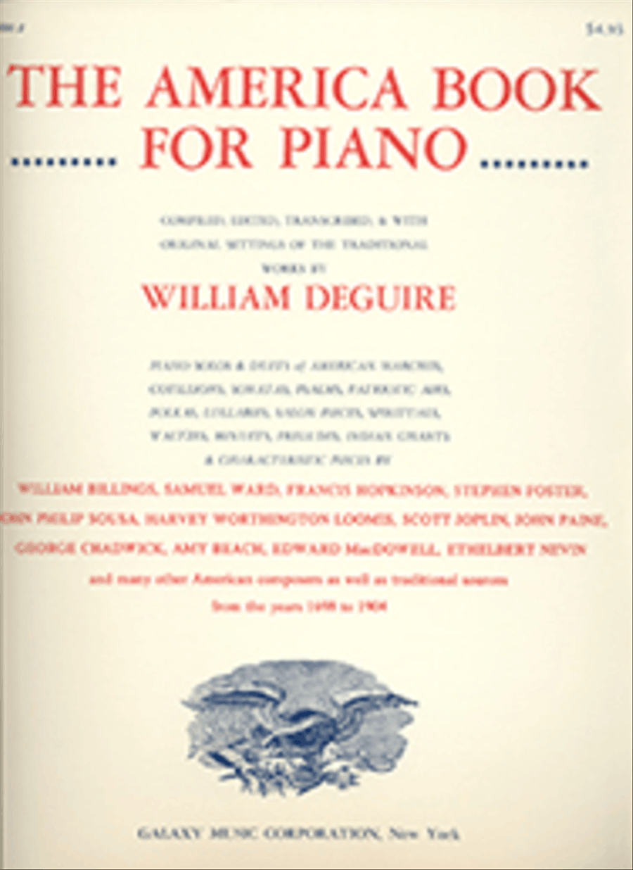 The America Book Piano Solo scores gallery preview page 1
