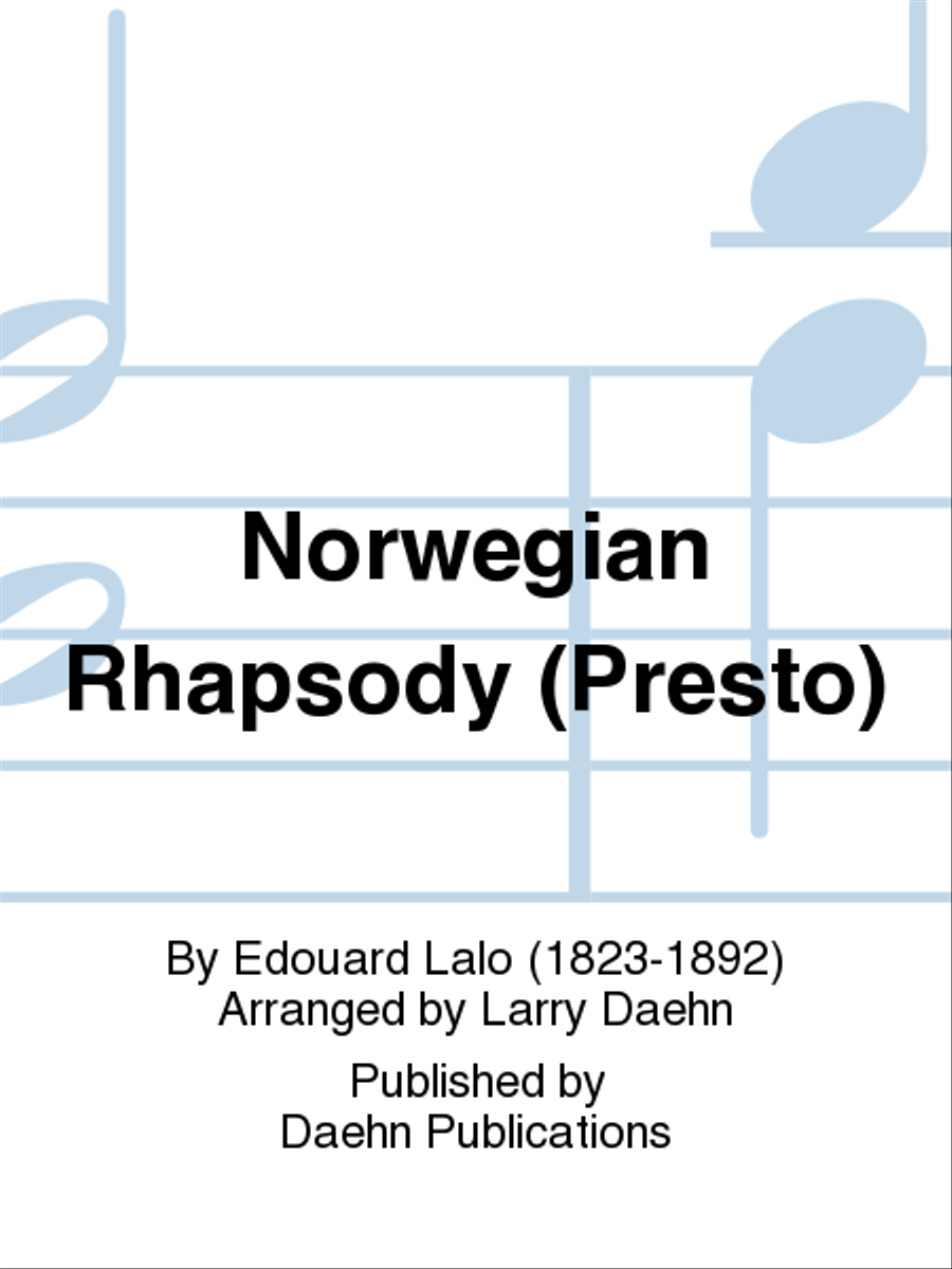 Norwegian Rhapsody (Presto) Concert Band scores gallery preview page 1