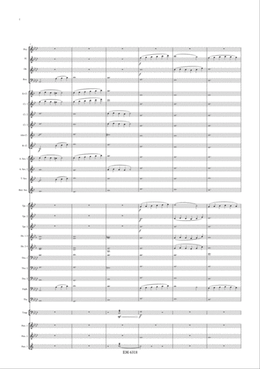 Lauras Stern und der Geheimnisvolle Drache Nian for Wind Band Concert Band scores gallery preview page 3