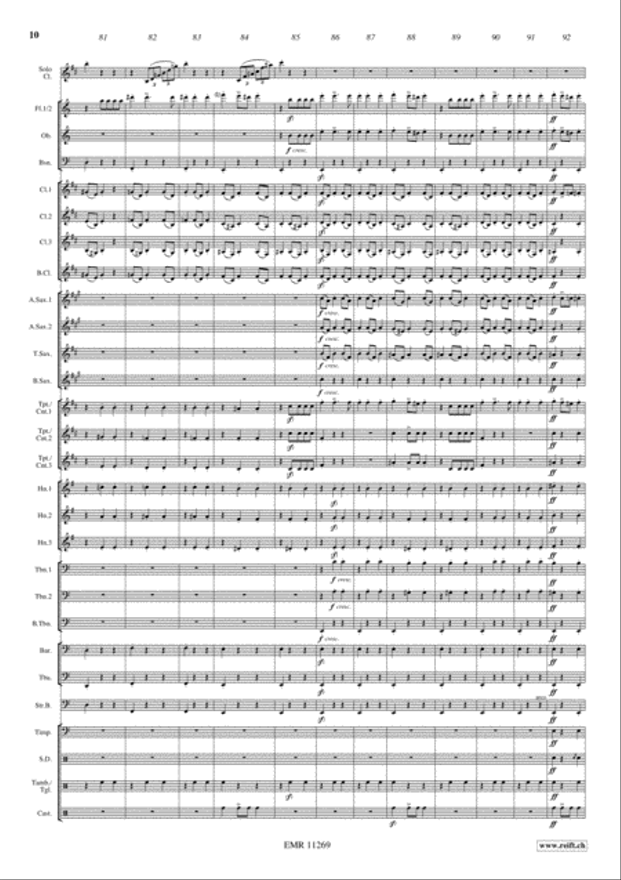 Intermedio Intermedio Concert Band scores gallery preview page 10