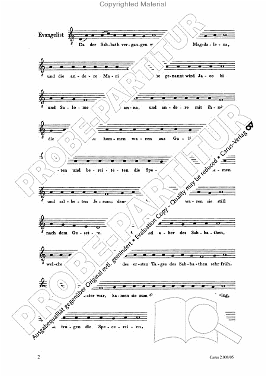 Auferstehungs-Historie SSAATB scores gallery preview page 3