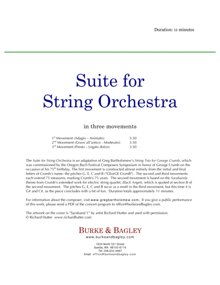 Suite for String Orchestra image number null